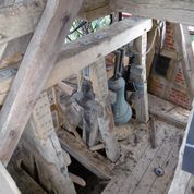2017 Kirche Zirkow Stabilisierung Glockenstuhl und Sanierung Dachtragwerk Turm